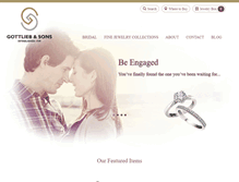 Tablet Screenshot of gottlieb-sons.com